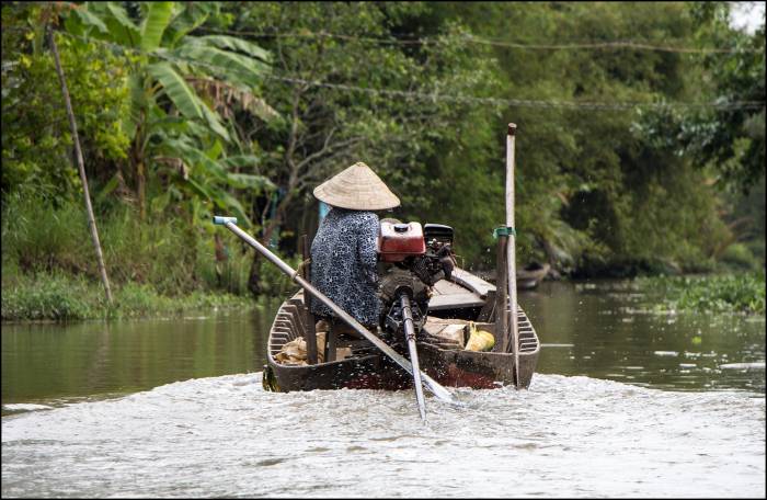 ladies behind the wheel Mekong delta