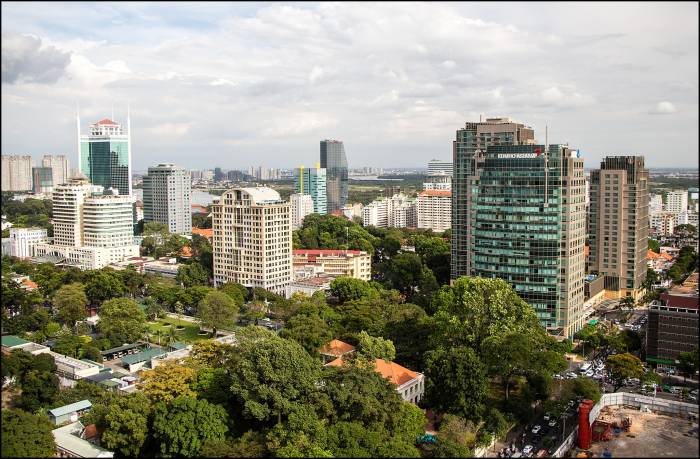 Saigon skyline Saigon skyline