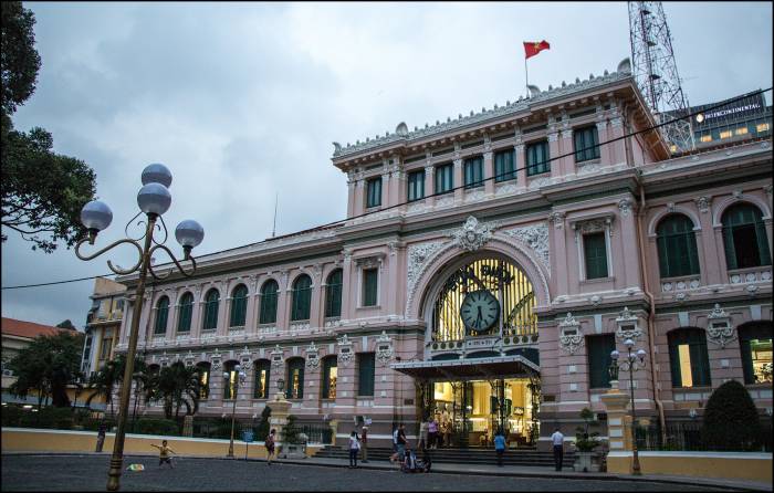 the central post office is a beautifully preserved remnant of French colonial times the central post office is a beautifully preserved remnant of French colonial times, Ho Chi Minh City