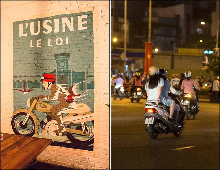 an obvious choice for mural art at L'Usine bar an obvious choice for mural art at L'Usine bar in Ho Chi Minh City