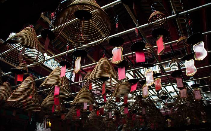 Man Mo Temple - dedicated to the god of literature (Man) and the god of martial arts (Mo) - the place to go if you wish to pass your civil service exams Man Mo Temple - dedicated to the god of literature (Man) and the god of martial arts (Mo) - the place to go if you wish to pass your civil service exams