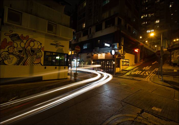 long exposures in Soho long exposures in Soho