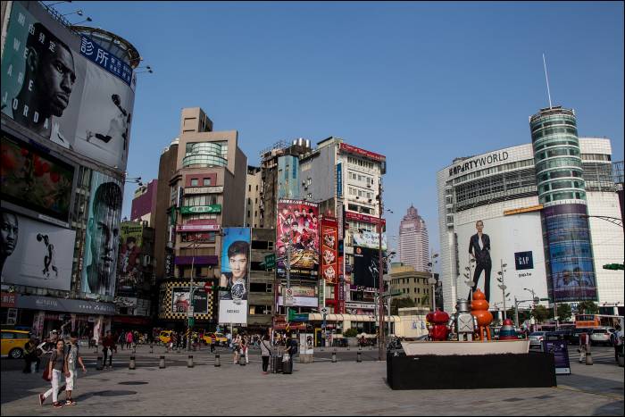 Ximending shopping district Ximending shopping district