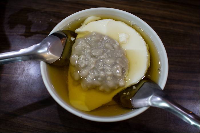 tofu pudding tofu pudding