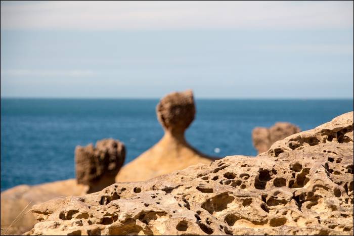 mushroom rocks eroded by wind, sun and rain mushroom rocks eroded by wind, sun and rain