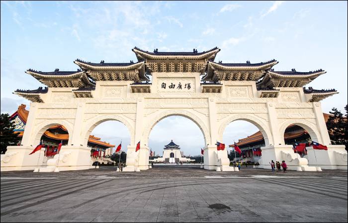 Liberty Square main gate Liberty Square main gate