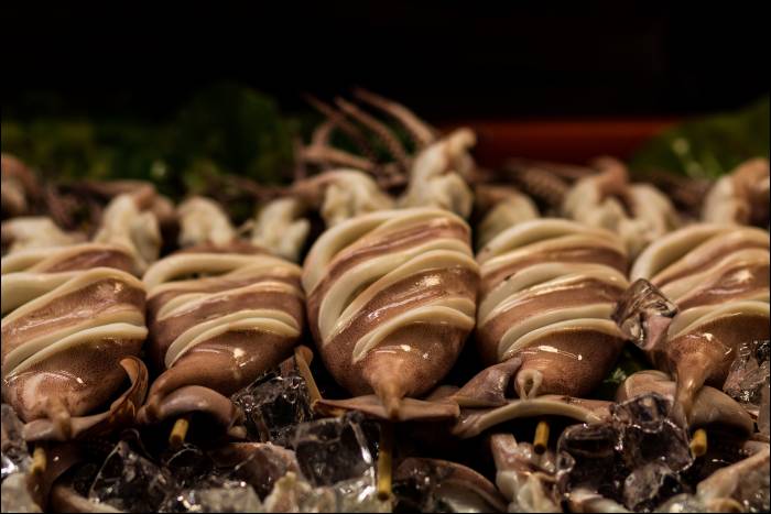 squid ready to be grilled squid ready to be grilled